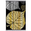 LIVING ROOM WITH FRINGES JOSIANE FK7675.39 LEAVES 160X230