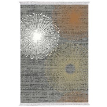 LIVING ROOM WITH FRINGES JOSIANE FK7675.44 MULTICOLOR 160X230