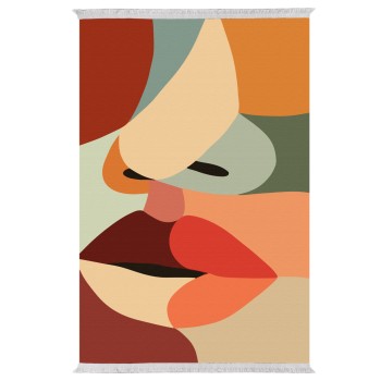 LIVING ROOM CARPET WITH FRINGES JOSIANE FK7675.47 MULTICOLOR 160X230