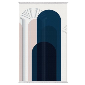 LIVING ROOM CARPET WITH FRINGES JOSIANE FK7677.49 MULTICOLOR 120X170