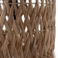 CEILING PENDANT WITH CYLINDRICAL CAP MADE OF ABACA FIBERS IN NATURAL COLOR 30X30X40Hcm.FK7781 CEILING PENDANT WITH CYLINDRICAL CAP MADE OF ABACA FIBERS IN NATURAL COLOR 30X30X40Hcm.FK7781