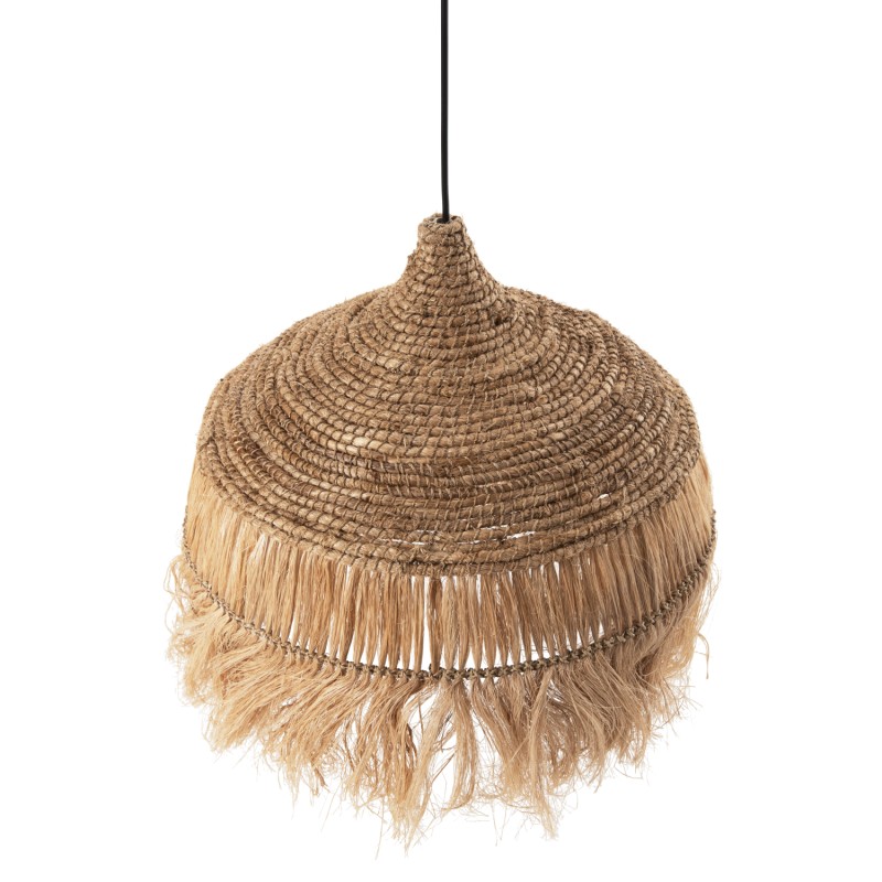 CEILING PENDANT WITH ABACA FIBERS CAP IN NATURAL COLOR Φ52x32-120Hcm.FK7777 CEILING PENDANT WITH ABACA FIBERS CAP IN NATURAL COLOR Φ52x32-120Hcm.FK7777