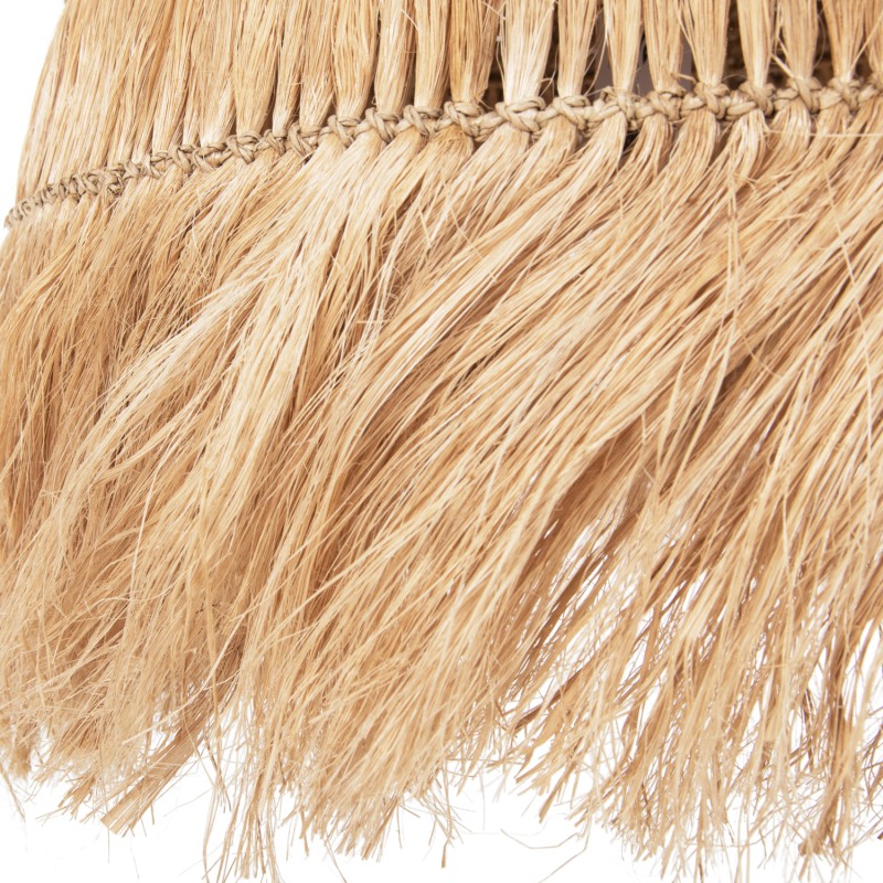 CEILING PENDANT WITH ABACA FIBERS CAP IN NATURAL COLOR Φ52x32-120Hcm.FK7777 CEILING PENDANT WITH ABACA FIBERS CAP IN NATURAL COLOR Φ52x32-120Hcm.FK7777