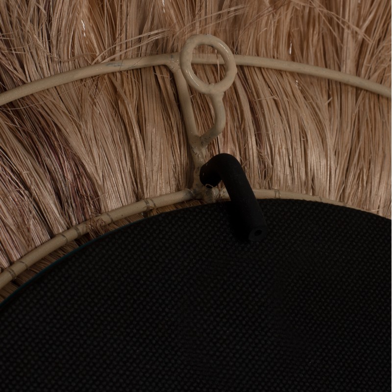 MIRROR ROUND ABACA FIBER FRAME IN NATURAL COLOR 60x4,5x60Hcm.FK7731 MIRROR ROUND ABACA FIBER FRAME IN NATURAL COLOR 60x4,5x60Hcm.FK7731