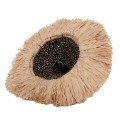 CEILING PENDANT MADE OF SISAL AND ABACA FIBER CAP IN NATURAL-BLACK 50x50x20Hcm.FK7789 CEILING PENDANT MADE OF SISAL AND ABACA FIBER CAP IN NATURAL-BLACK 50x50x20Hcm.FK7789