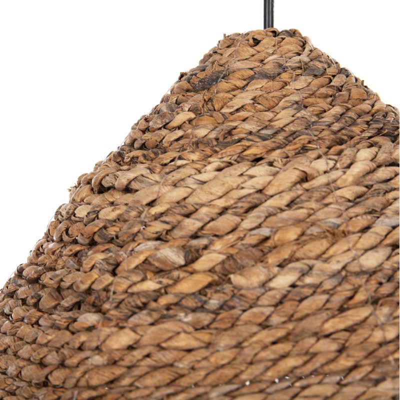 CEILING PENDANT RAKIB FK7762 ROUND PYRAMID CAP--ABACA FIBERS IN NATURAL COLOR Φ50x35-120Hcm. CEILING PENDANT RAKIB FK7762 ROUND PYRAMID CAP--ABACA FIBERS IN NATURAL COLOR Φ50x35-120Hcm.