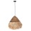CEILING PENDANT RAKIB FK7762 ROUND PYRAMID CAP--ABACA FIBERS IN NATURAL COLOR Φ50x35-120Hcm.