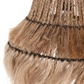 CEILING PENDANT OBLONG CYLINDRICAL CAP ABACA FIBERS IN NATURAL COLOR 40x40x50Hcm.FK7770 CEILING PENDANT OBLONG CYLINDRICAL CAP ABACA FIBERS IN NATURAL COLOR 40x40x50Hcm.FK7770