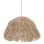 CEILING PENDANT IN BUSH SHAPE MADE OF PANDAN GRASS IN NATURAL COLOR 60x60x50Hcm.FK7775
