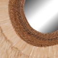 WALL MIRROR ROUND SISAL FIBER FRAME IN NATURAL COLOR 110x4x110Hcm.FK7744 WALL MIRROR ROUND SISAL FIBER FRAME IN NATURAL COLOR 110x4x110Hcm.FK7744