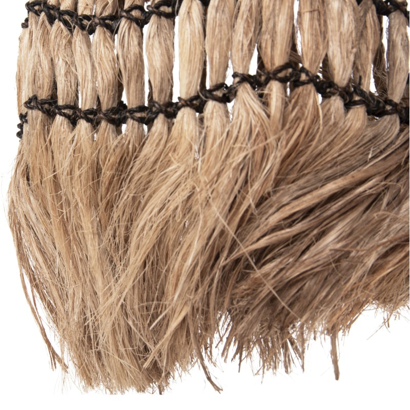 CEILING PENDANT SPHERICAL WITH FRINGES ABACA FIBERS IN NATURAL COLOR Φ28x32-120Hcm.FK7805 CEILING PENDANT SPHERICAL WITH FRINGES ABACA FIBERS IN NATURAL COLOR Φ28x32-120Hcm.FK7805