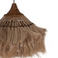 CEILING PENDANT MADE OF ABACA FIBERS IN NATURAL COLOR 40x40x40-80Hcm.FK7806 CEILING PENDANT MADE OF ABACA FIBERS IN NATURAL COLOR 40x40x40-80Hcm.FK7806