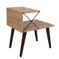 SIDE TABLE/NIGHTSTAND MELAMINE IN NATURAL COLOR 50x40x55Hcm.FK9434.01