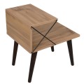 SIDE TABLE/NIGHTSTAND MELAMINE IN NATURAL COLOR 50x40x55Hcm.FK9434.01