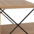 SIDE TABLE/NIGHTSTAND MELAMINE IN NATURAL COLOR 50x40x55Hcm.FK9434.01