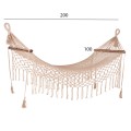 MACRAME HAMMOCK FK9346 BEIGE 200Χ100 cm MACRAME HAMMOCK FK9346 BEIGE 200Χ100 cm