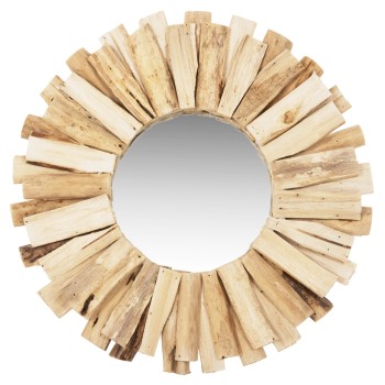 WALL MIRROR FK7719 DRIFTWOOD NATURAL 50X5X50H