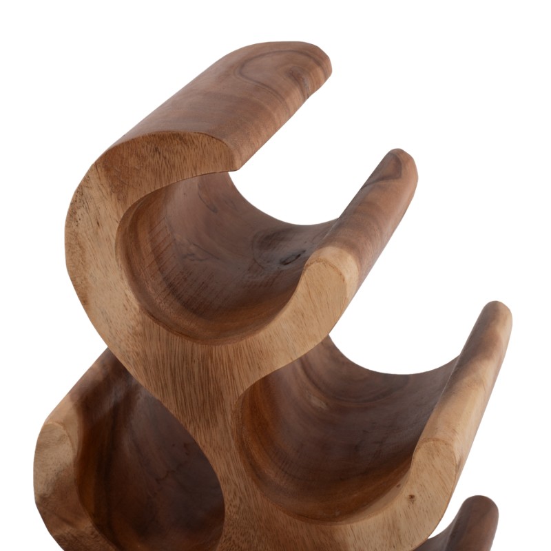 BOTTLE RACK MADE OF SUAR WOOD 6-SEAT 18x20x50Hcm.FK9485 BOTTLE RACK MADE OF SUAR WOOD 6-SEAT 18x20x50Hcm.FK9485