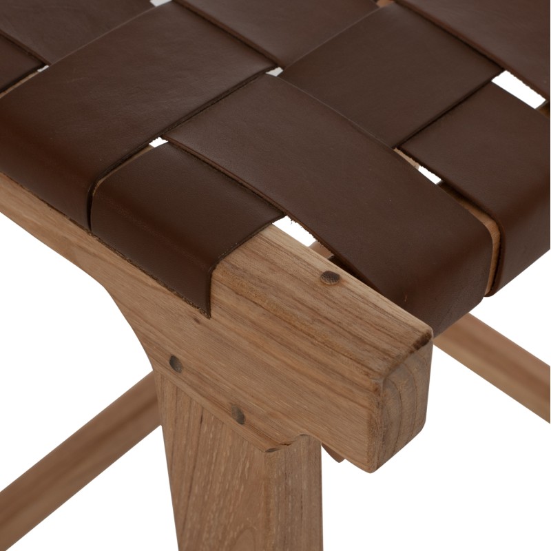 BAR STOOL FK99382.01 SOLID TEAK NATURAL 40X35X65H BAR STOOL FK99382.01 SOLID TEAK NATURAL 40X35X65H