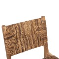 CHAIR FK9399.11 TEAK WOOD WITH STRAW MATTING ON BACKREST AND SEAT NATURAL COLOR 51x60,5x86Hcm CHAIR FK9399.11 TEAK WOOD WITH STRAW MATTING ON BACKREST AND SEAT NATURAL COLOR 51x60,5x86Hcm