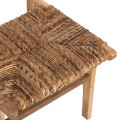 CHAIR FK9399.11 TEAK WOOD WITH STRAW MATTING ON BACKREST AND SEAT NATURAL COLOR 51x60,5x86Hcm CHAIR FK9399.11 TEAK WOOD WITH STRAW MATTING ON BACKREST AND SEAT NATURAL COLOR 51x60,5x86Hcm