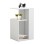 SIDE TABLE DAWN MELAMINE WHITE 35X29,5X60Hcm.FK8880.11