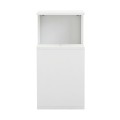 SIDE TABLE DAWN MELAMINE WHITE 35X29,5X60Hcm.FK8880.11