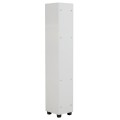 CABINET ADEMIA MULTI-PURPOSE COLUMN MELAMINE WHITE 30x33x175,5Hcm.FK9124.11 CABINET ADEMIA MULTI-PURPOSE COLUMN MELAMINE WHITE 30x33x175,5Hcm.FK9124.11