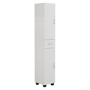 CABINET ADEMIA MULTI-PURPOSE COLUMN MELAMINE WHITE 30x33x175,5Hcm.FK9124.11