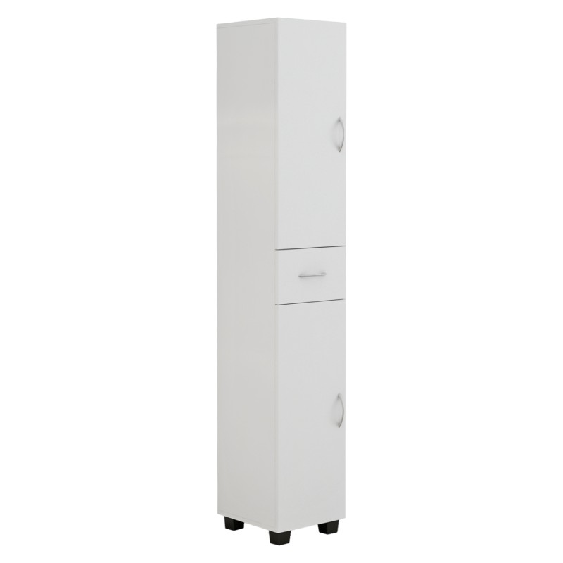CABINET ADEMIA MULTI-PURPOSE COLUMN MELAMINE WHITE 30x33x175,5Hcm.FK9124.11 CABINET ADEMIA MULTI-PURPOSE COLUMN MELAMINE WHITE 30x33x175,5Hcm.FK9124.11