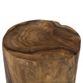 3-LEG STOOL SOLID TEAK NATURAL COLOR Φ30x40Hcm.FK9349