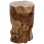 SIDE TABLE/STOOL ROUND SOLID TEAK WOOD NATURAL COLOR Φ30X45Hcm.FK9350