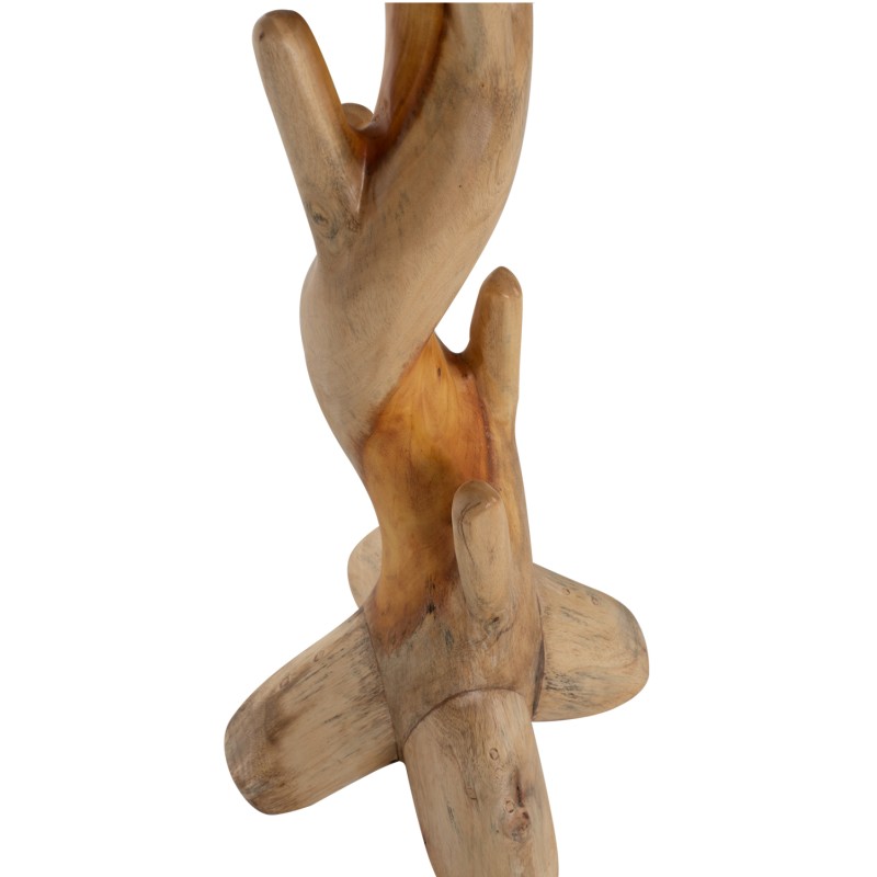 COAT-STAND FK9366 SOLID SUAR NATURAL 40X40X200 COAT-STAND FK9366 SOLID SUAR NATURAL 40X40X200