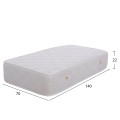 MATTRESS FOR CHILDREN “BABYCLOUD”, BONNELL SPRINGS, DOUBLE-SIDED, 70X140 CM MATTRESS FOR CHILDREN “BABYCLOUD”, BONNELL SPRINGS, DOUBLE-SIDED, 70X140 CM