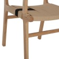 ARMCHAIR BAND RUBBERWOOD AND ROPE 62,5x60x88Hcm.FK9324.01 ARMCHAIR BAND RUBBERWOOD AND ROPE 62,5x60x88Hcm.FK9324.01