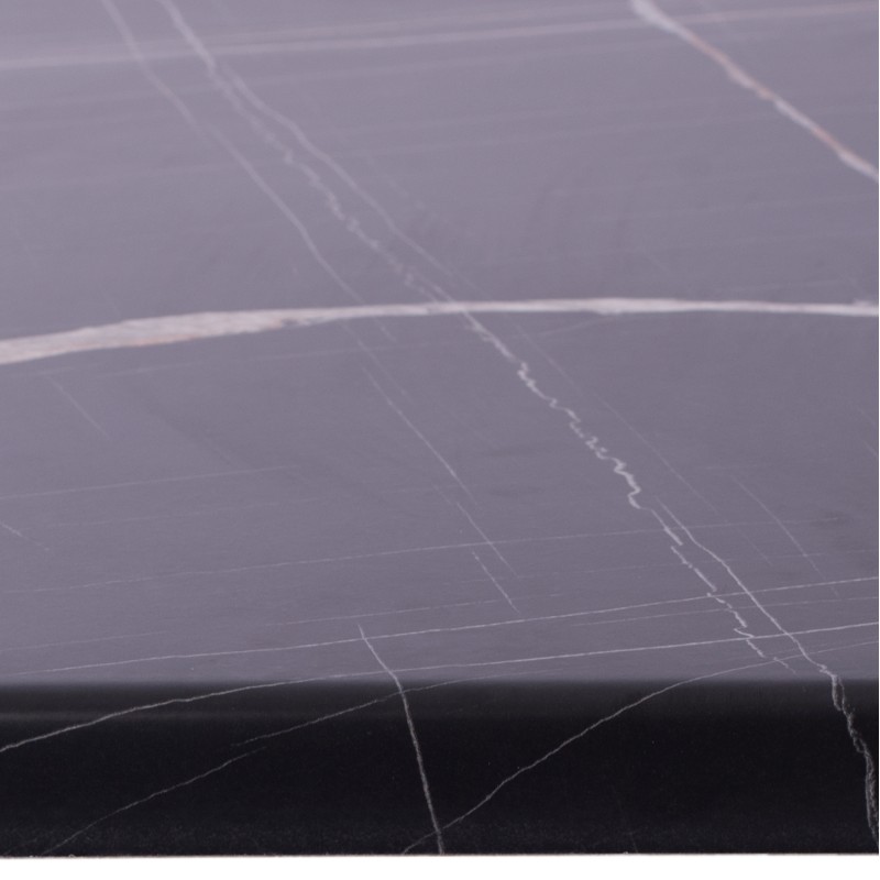 TABLETOP MADE OF WERZALIT SQUARE BLACK MARBLE-LOOK 741 FB95229.13 60x60cm TABLETOP MADE OF WERZALIT SQUARE BLACK MARBLE-LOOK 741 FB95229.13 60x60cm