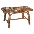 BENCH MADE OF RATTAN NATURAL COLOR 90x42x48Hcm.FK9480 BENCH MADE OF RATTAN NATURAL COLOR 90x42x48Hcm.FK9480