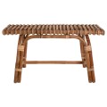 BENCH MADE OF RATTAN NATURAL COLOR 90x42x48Hcm.FK9480 BENCH MADE OF RATTAN NATURAL COLOR 90x42x48Hcm.FK9480