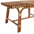 BENCH MADE OF RATTAN NATURAL COLOR 90x42x48Hcm.FK9480 BENCH MADE OF RATTAN NATURAL COLOR 90x42x48Hcm.FK9480