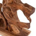 CONSOLE FK9357 SOLID TEAK NATURAL 150X40X80H CONSOLE FK9357 SOLID TEAK NATURAL 150X40X80H