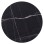TABLETOP ROUND MADE OF WERZALIT BLACK MARBLE-LOOK 741 FK5227.13 Φ60cm