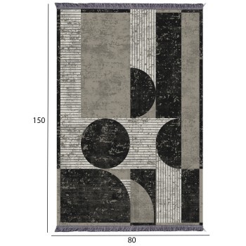 LIVING ROOM CARPET WITH FRINGES JOSIANE FK7676.46 MULTICOLOR 80Χ150 LIVING ROOM CARPET WITH FRINGES JOSIANE FK7676.46 MULTICOLOR 80Χ150