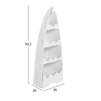 BOTTLE RACK VERTICAL BOAT SHAPE 10 PLACES MAHOGANY WOOD FK9493 36x26x92,5H cm BOTTLE RACK VERTICAL BOAT SHAPE 10 PLACES MAHOGANY WOOD FK9493 36x26x92,5H cm