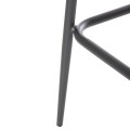 BAR STOOL ALUMINUM FRAME DARK GREY-ROPE BROWN 50x50x103Hcm.FK5862.01 BAR STOOL ALUMINUM FRAME DARK GREY-ROPE BROWN 50x50x103Hcm.FK5862.01
