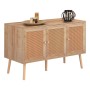 BUFFET MELAMINE COLM WITH SYNTHETIC RATTAN DOORS FK9220.11 120Χ39Χ70Hcm.