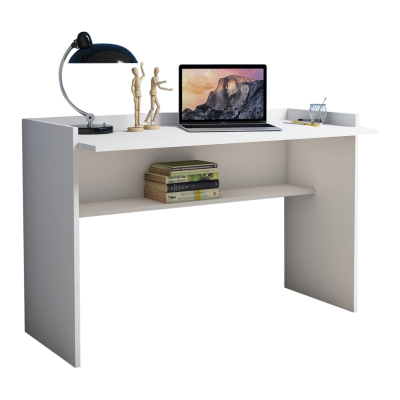 DESK MELAMINE WHITE 118x58x80Hcm.FK9227.11 DESK MELAMINE WHITE 118x58x80Hcm.FK9227.11