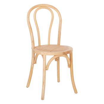 CHAIR MONTREAL VIENNA-STYLE BEECH WOOD FK8914.25 IN DARK HONEY COLOR 42x47x90H cm.