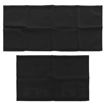 REPLACEMENT TEXTILENE FABRIC FK5887.01 FOR AIGAIO SUNBEDS IN BLACK COLOR