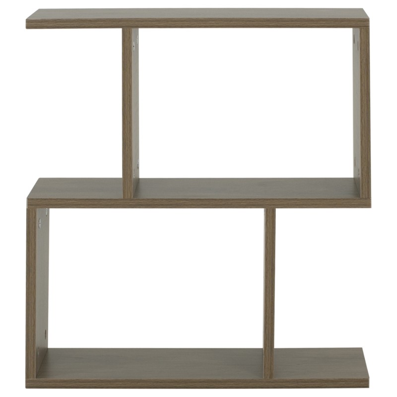 SIDE TABLE WITH STORAGE SPACES FK8881.12 MELAMINE IN OLIVE GREY COLOR 50x17x56Hcm. SIDE TABLE WITH STORAGE SPACES FK8881.12 MELAMINE IN OLIVE GREY COLOR 50x17x56Hcm.