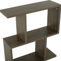SIDE TABLE WITH STORAGE SPACES FK8881.12 MELAMINE IN OLIVE GREY COLOR 50x17x56Hcm. SIDE TABLE WITH STORAGE SPACES FK8881.12 MELAMINE IN OLIVE GREY COLOR 50x17x56Hcm.